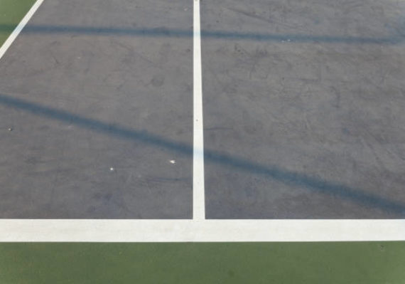 Rénovation court de tennis en béton poreux aix en provence