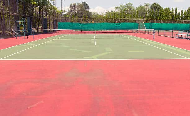 Coût construction terrain de tennis